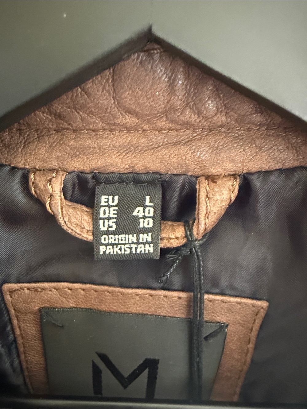Mauritius Mahi RF Brown Leather Jacket US 10 NWT - Picture 3 of 10